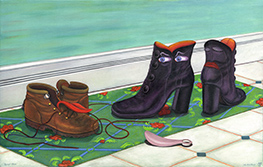 Fun Art: Bored Shoes