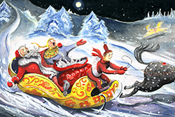 Christmas Artwork: From Russia With Vodka