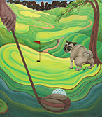 Fun Art: The Dog Doesn't Care